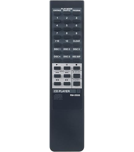 Amazon.com: New Replaced Remote Control for Sony CDP-CE315 CDP